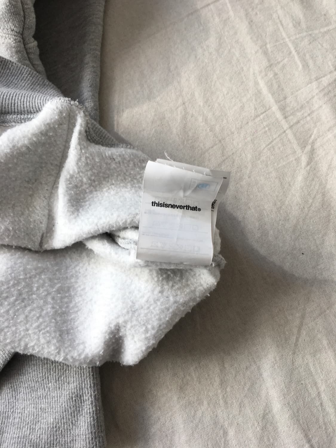 디스이즈네버댓 레터링 후드티 상품이미지8