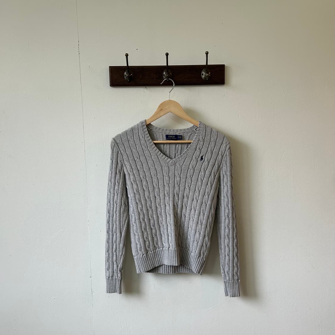 폴로 케이블 스웨터 상품이미지3