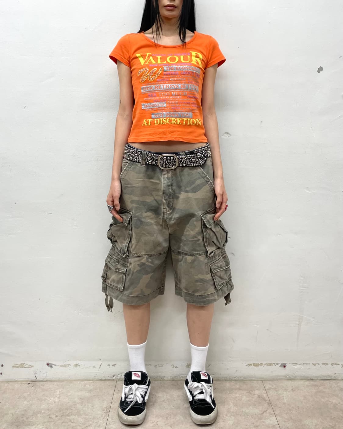 Heart Lace Orange T-shirt 상품이미지6