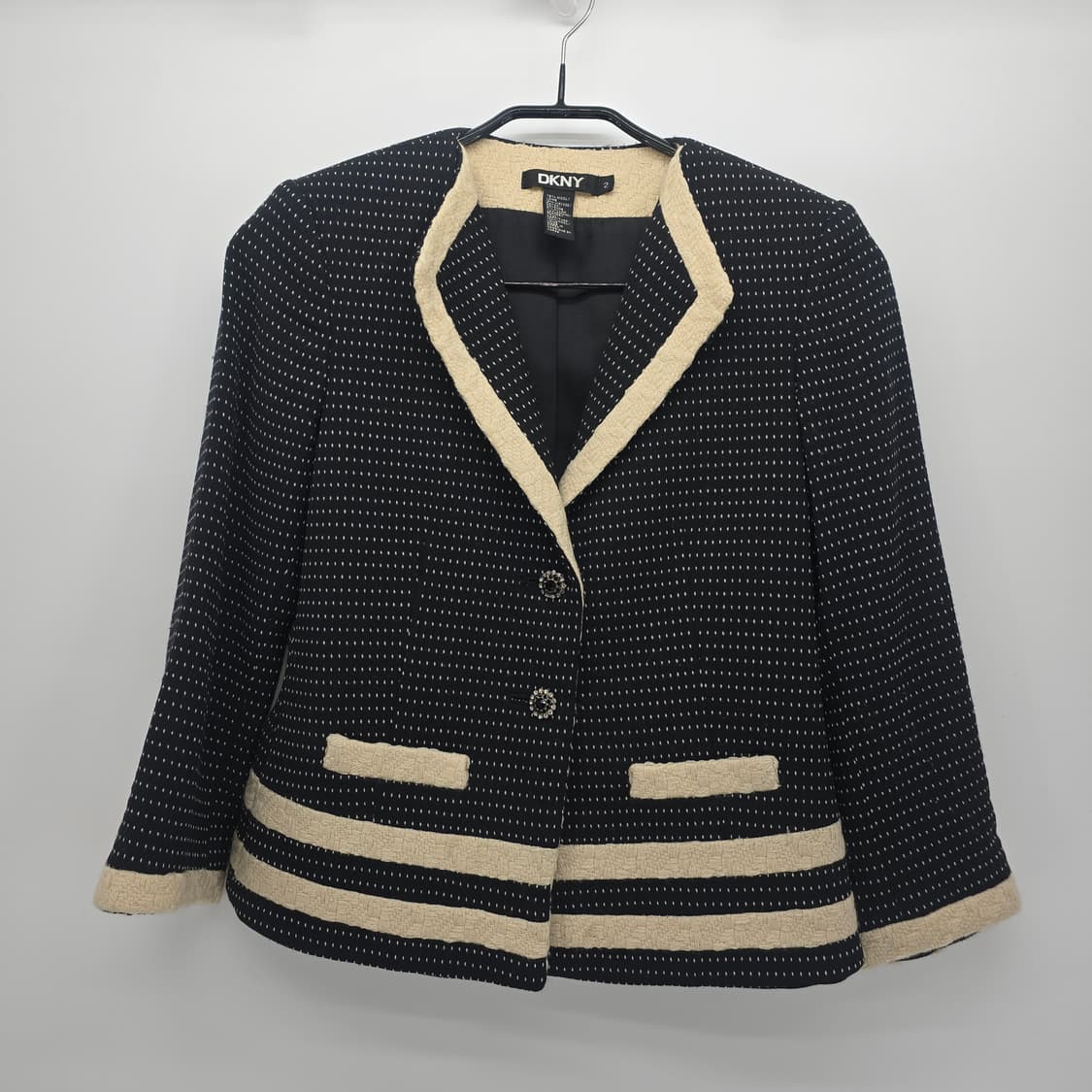 DKNY 울 트위드 자켓 XS 상품이미지1
