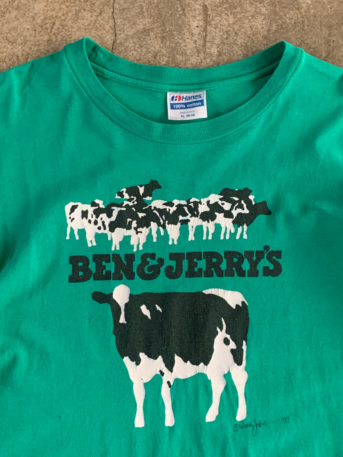 90s 벤앤제리스 프로모션 티셔츠 상품이미지2