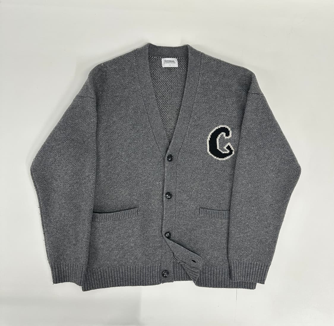 커버낫 브이넥 오버핏 가디건  상품이미지1