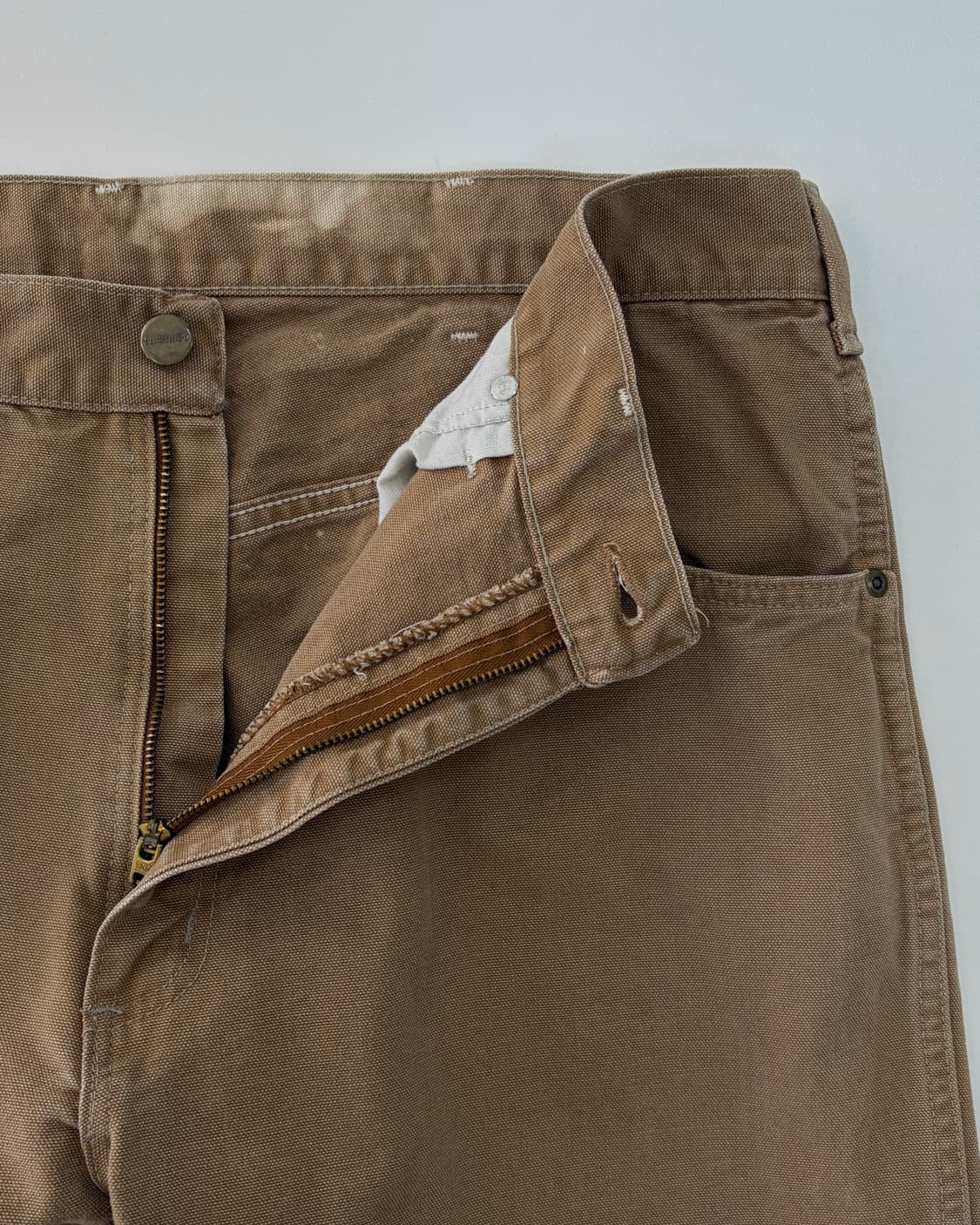 [36인치]칼하트 빈티지 워싱 캔버스 워크 팬츠  상품이미지6