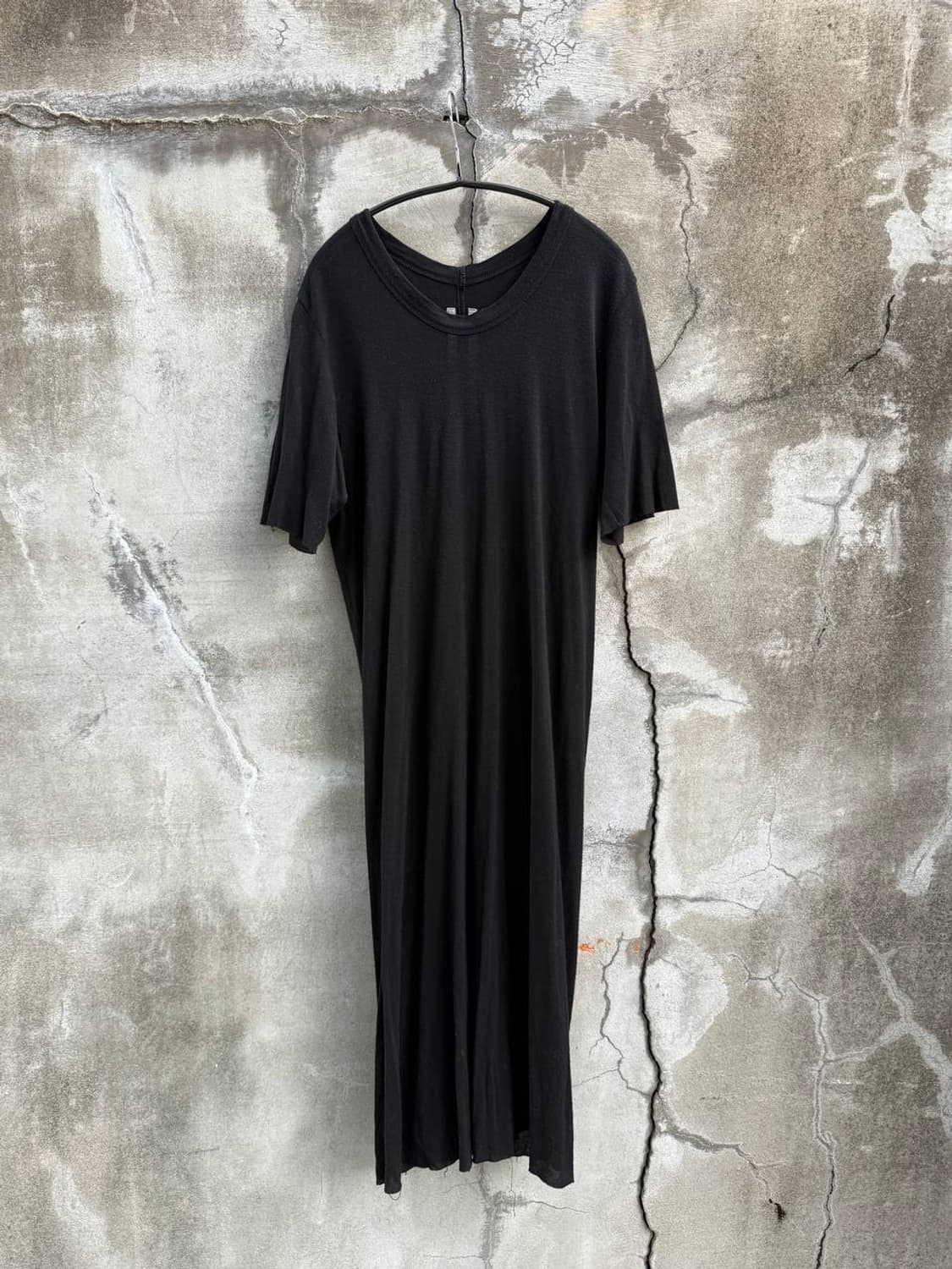 Rick Owens SS17 Silk-Blend Long T-Shirt 상품이미지2