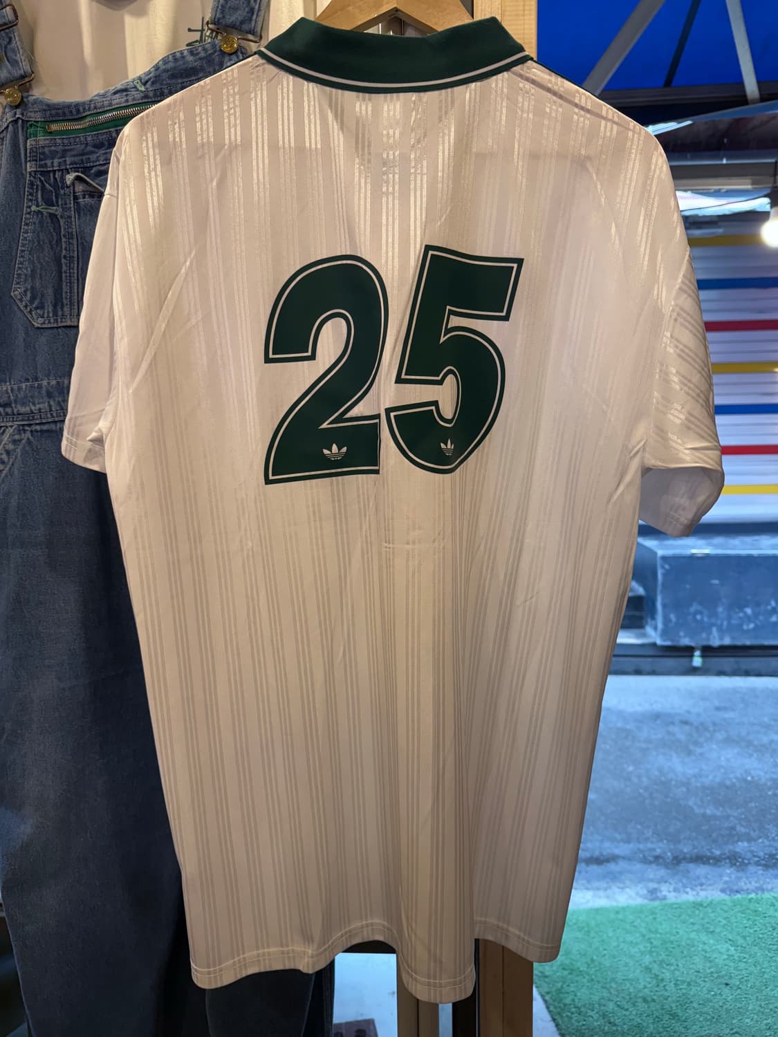 아디다스 x 오아시스 투어 자카드 져지 그린 상품이미지4