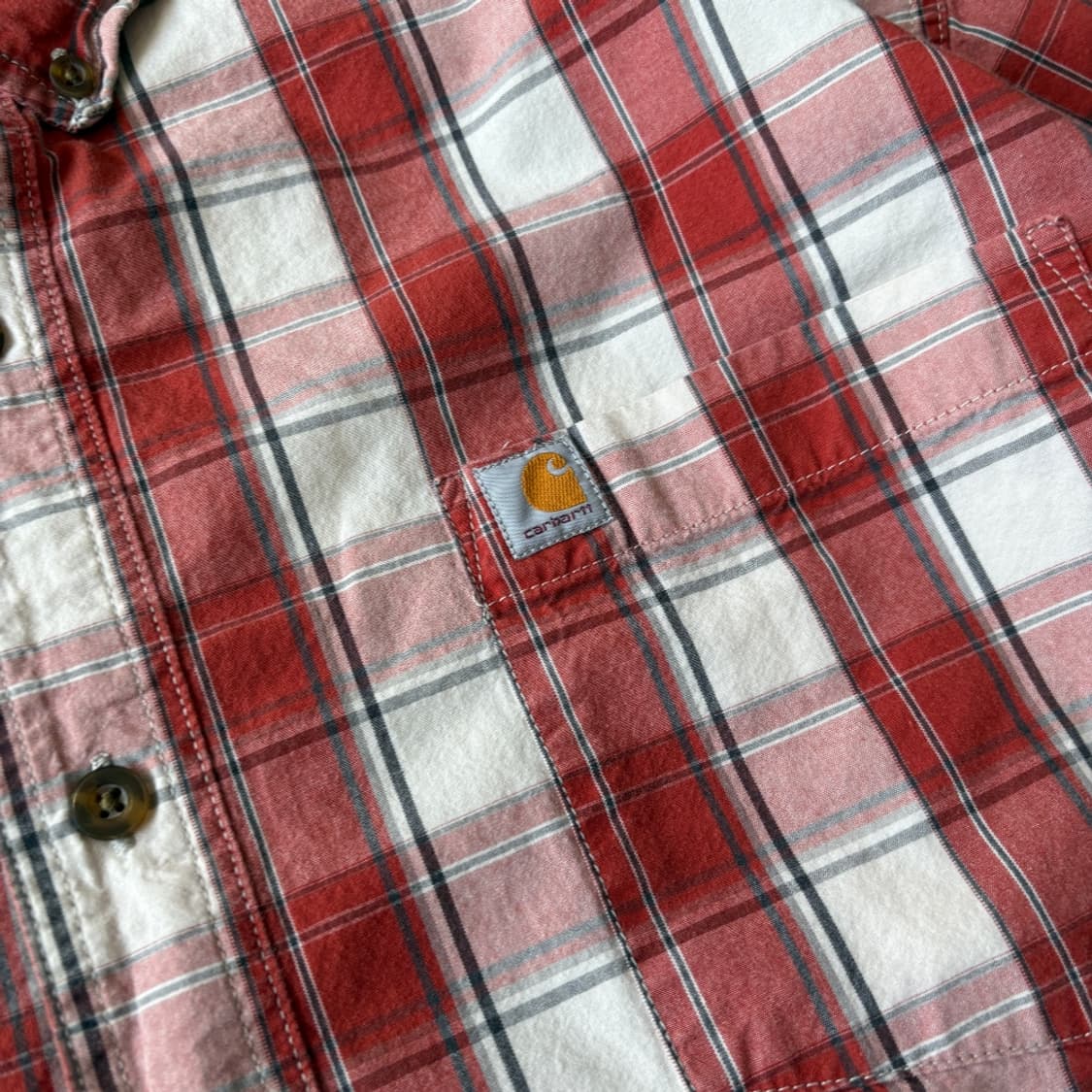 칼하트 오리지널 체크 긴팔 셔츠 상품이미지5