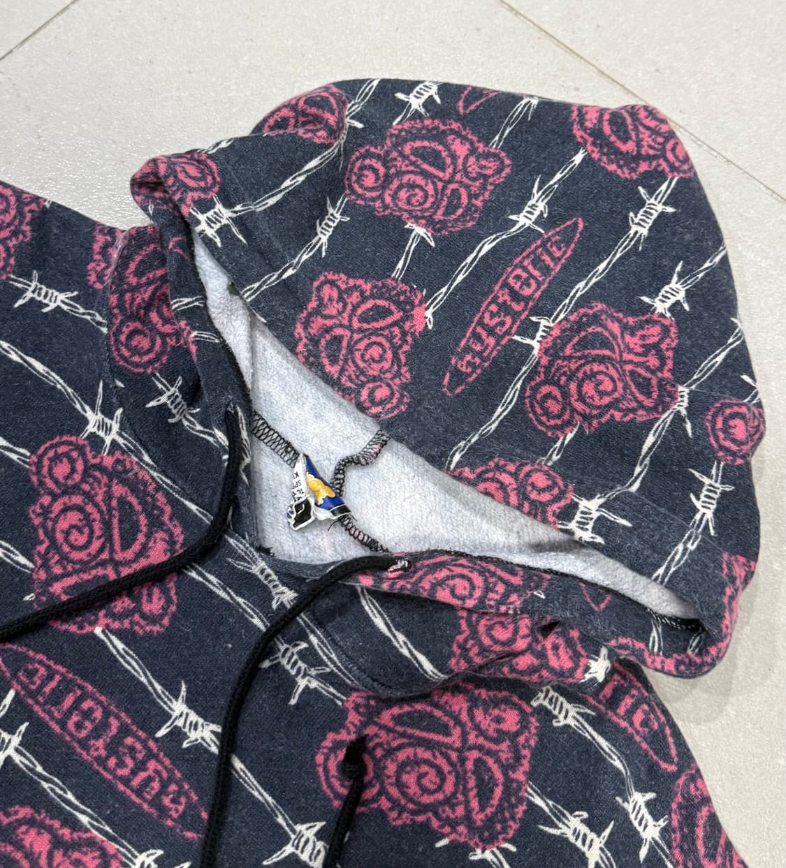 히스테릭 글래머 아카이브 철사 패턴 후드티 스웨터 상품이미지3