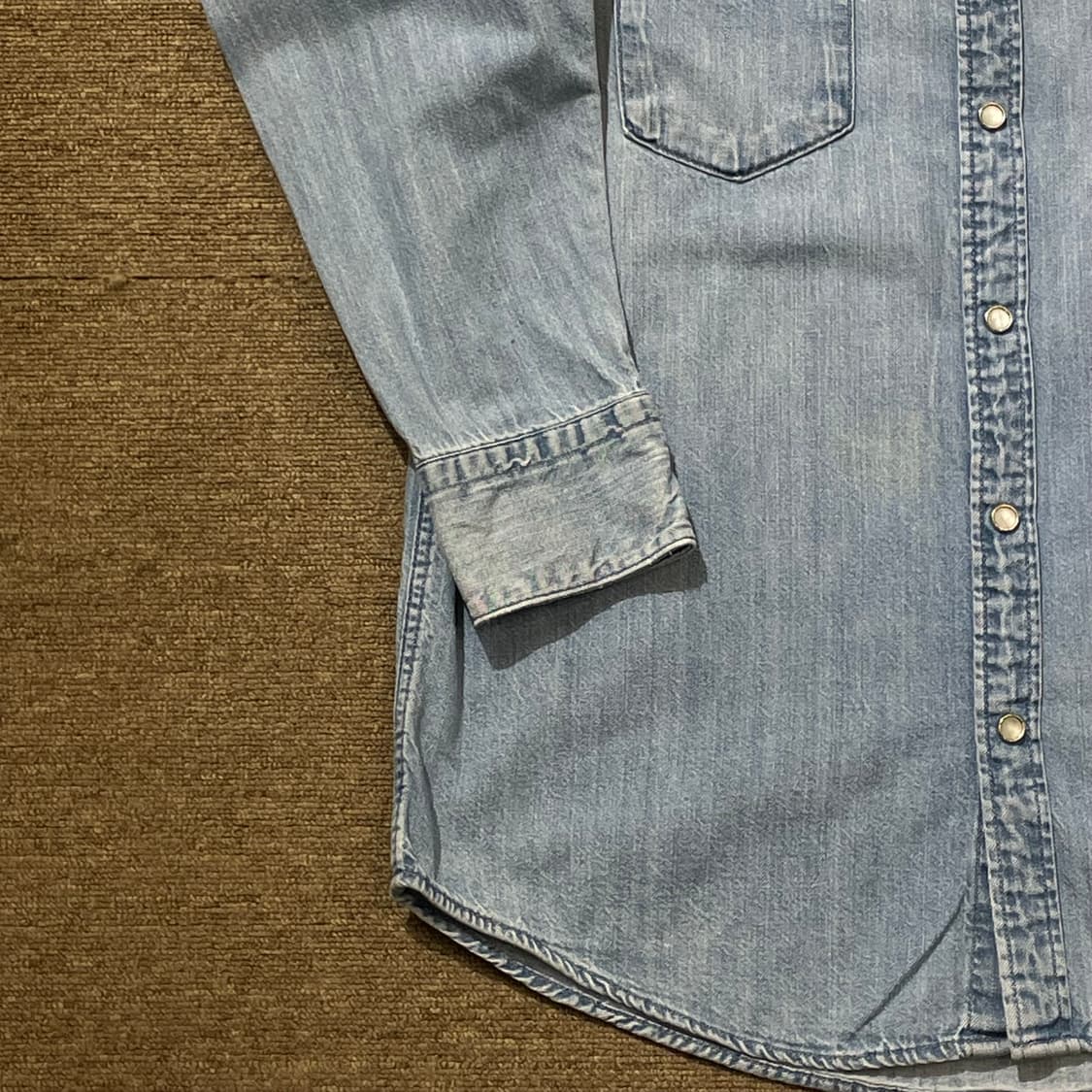 (L) Levi's 리바이스 코튼 데님 셔츠 상품이미지5