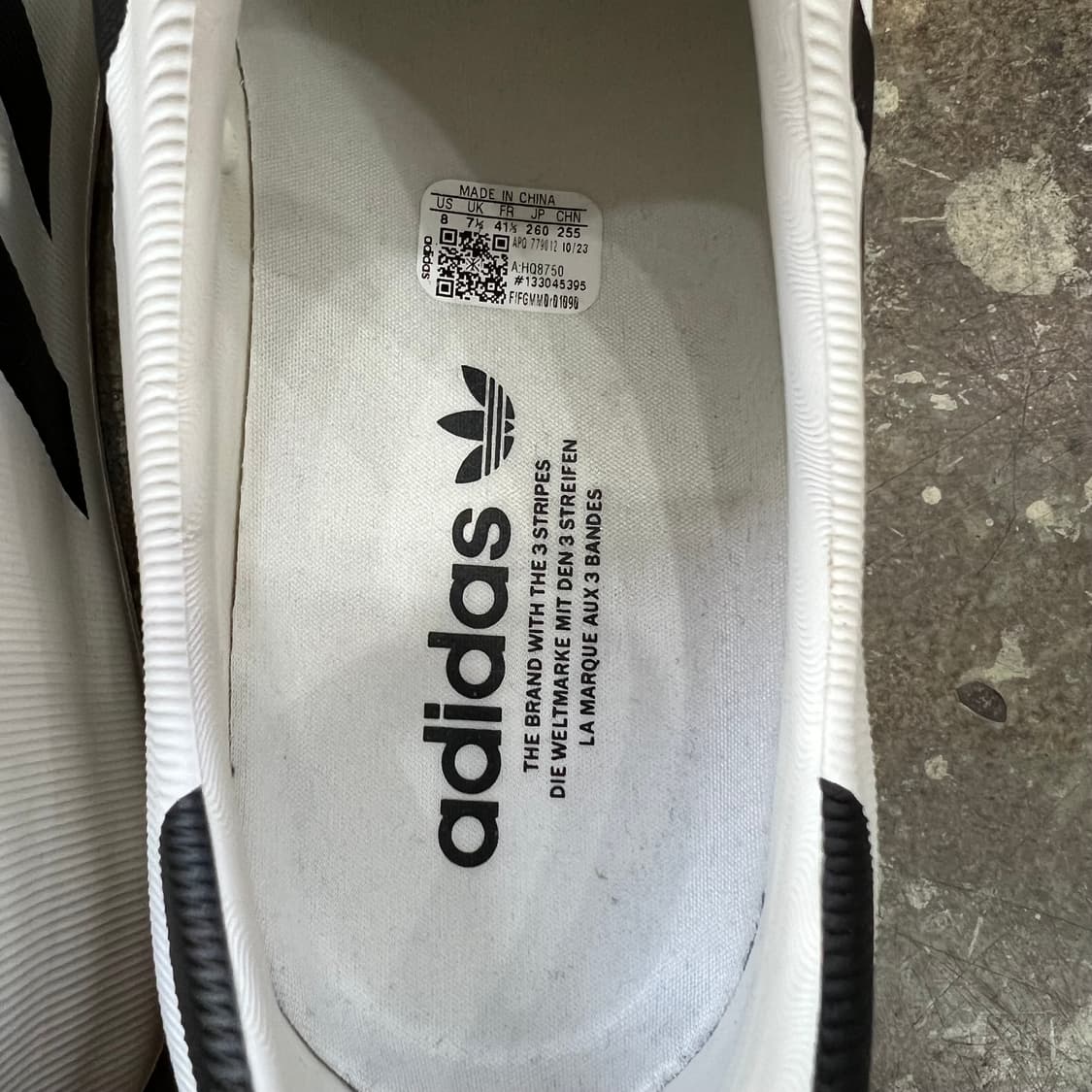 260) 아디다스 아디폼 슈퍼스타 스니커즈 신발 운동화 상품이미지6