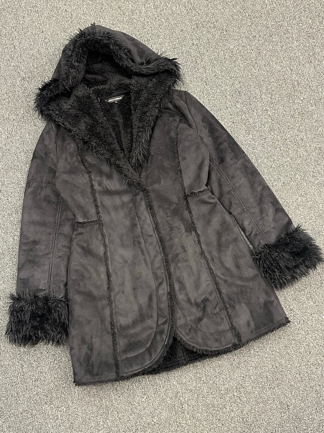 M)Buona Giornata 빈티지 여성 시어링 퍼 자켓 상품이미지1