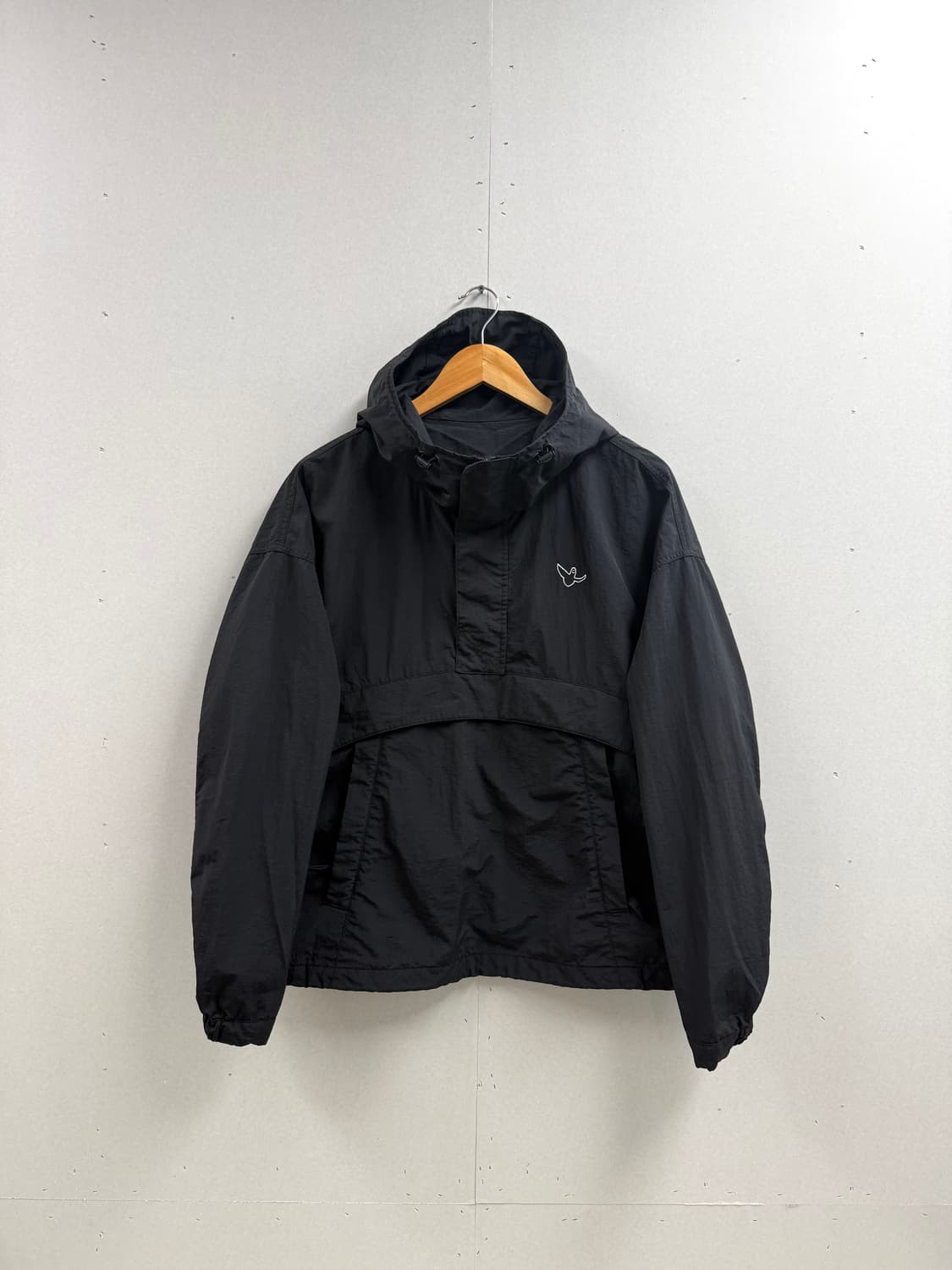 M / 와릿이즌 아노락 바람막이 블랙 상품이미지1