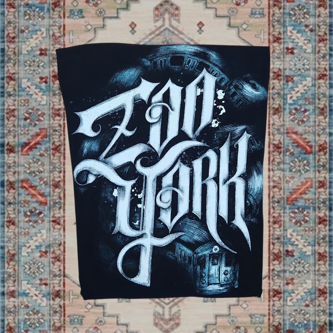Zoo York 올드스쿨 스트릿 빅로고 반팔 티셔츠 M 상품이미지3