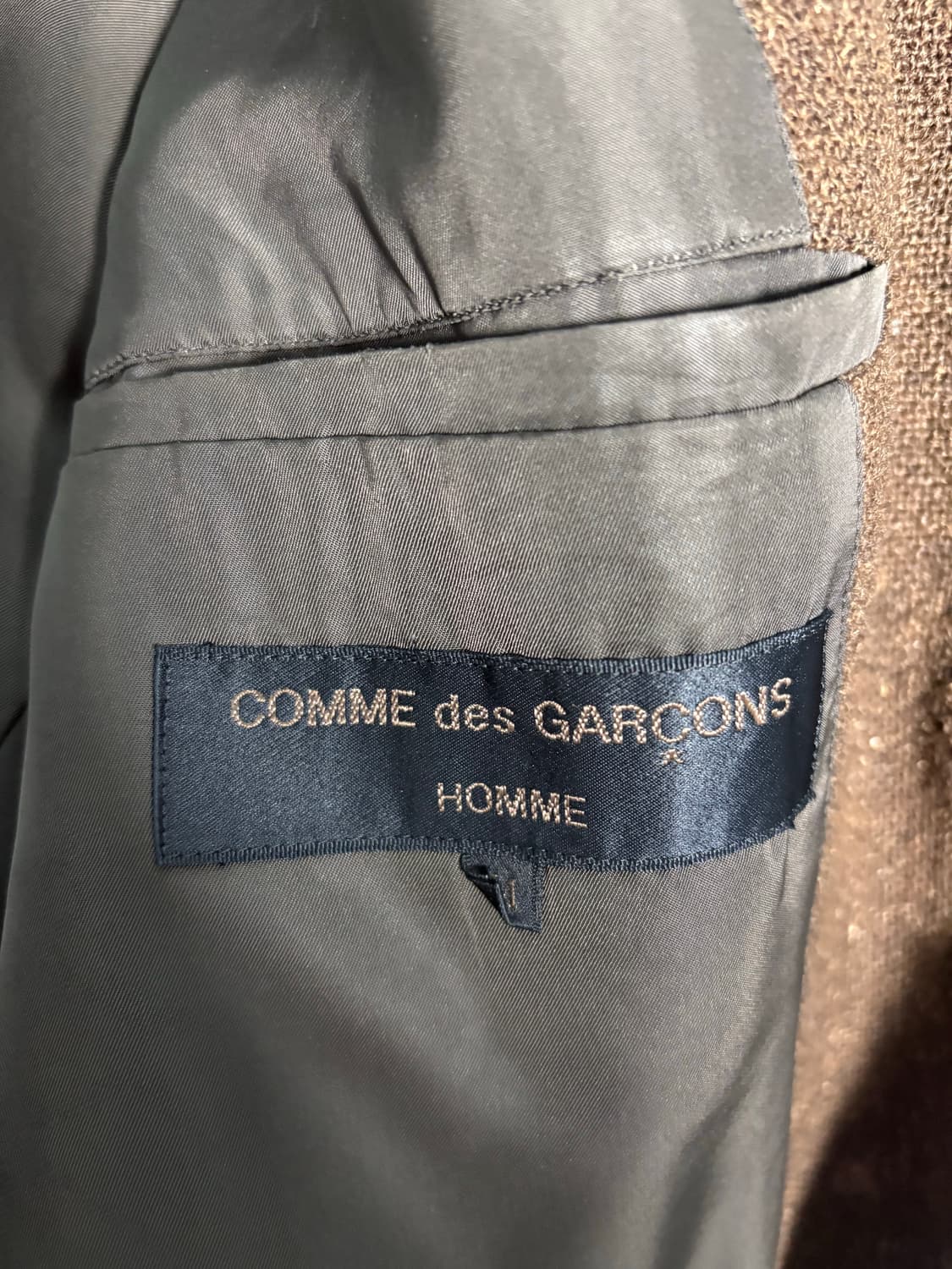 꼼데가르송 옴므 블레이저 M 상품이미지4