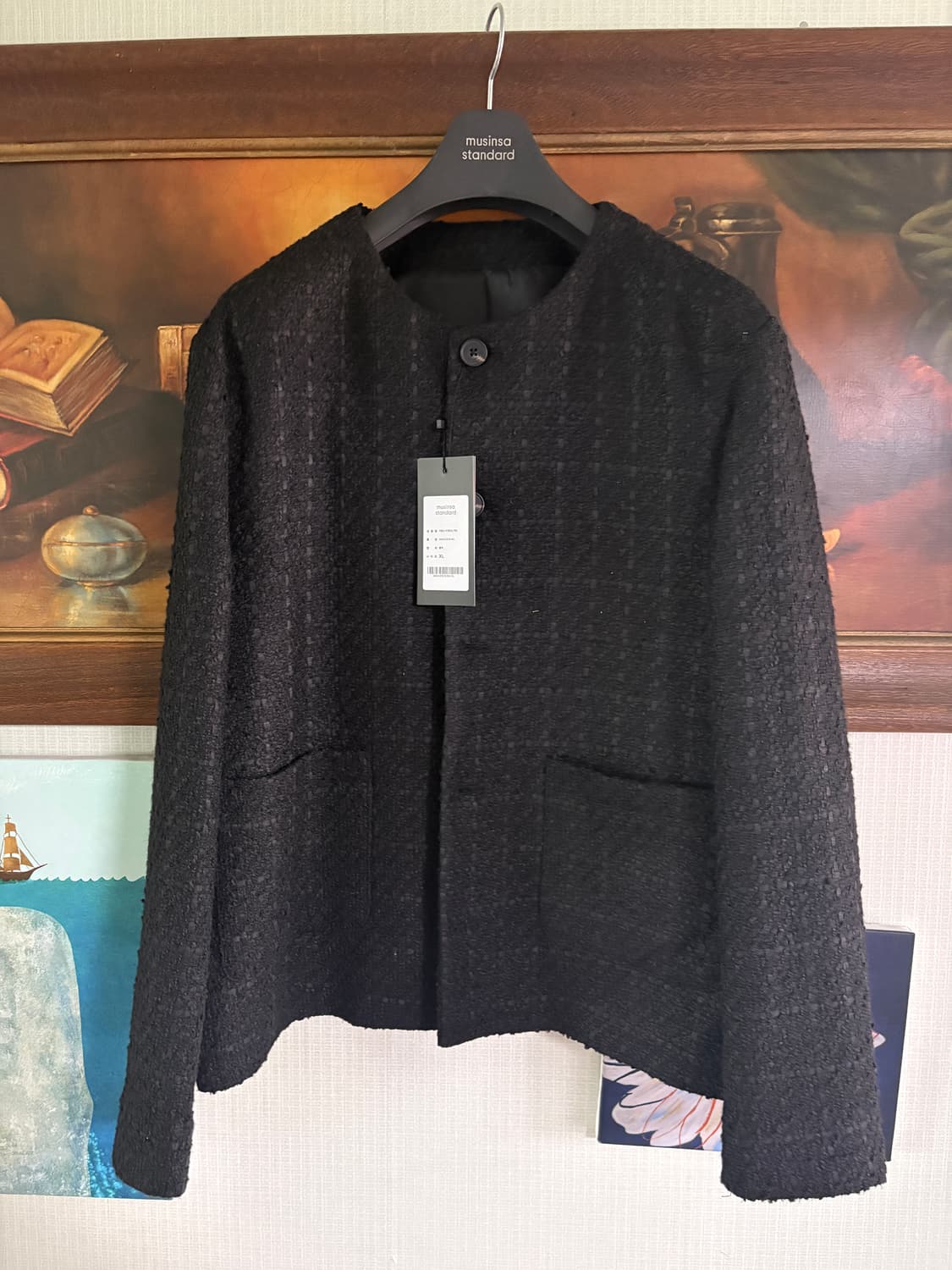 (새상품) 무신사스탠다드 트위드 자켓 xl 상품이미지1
