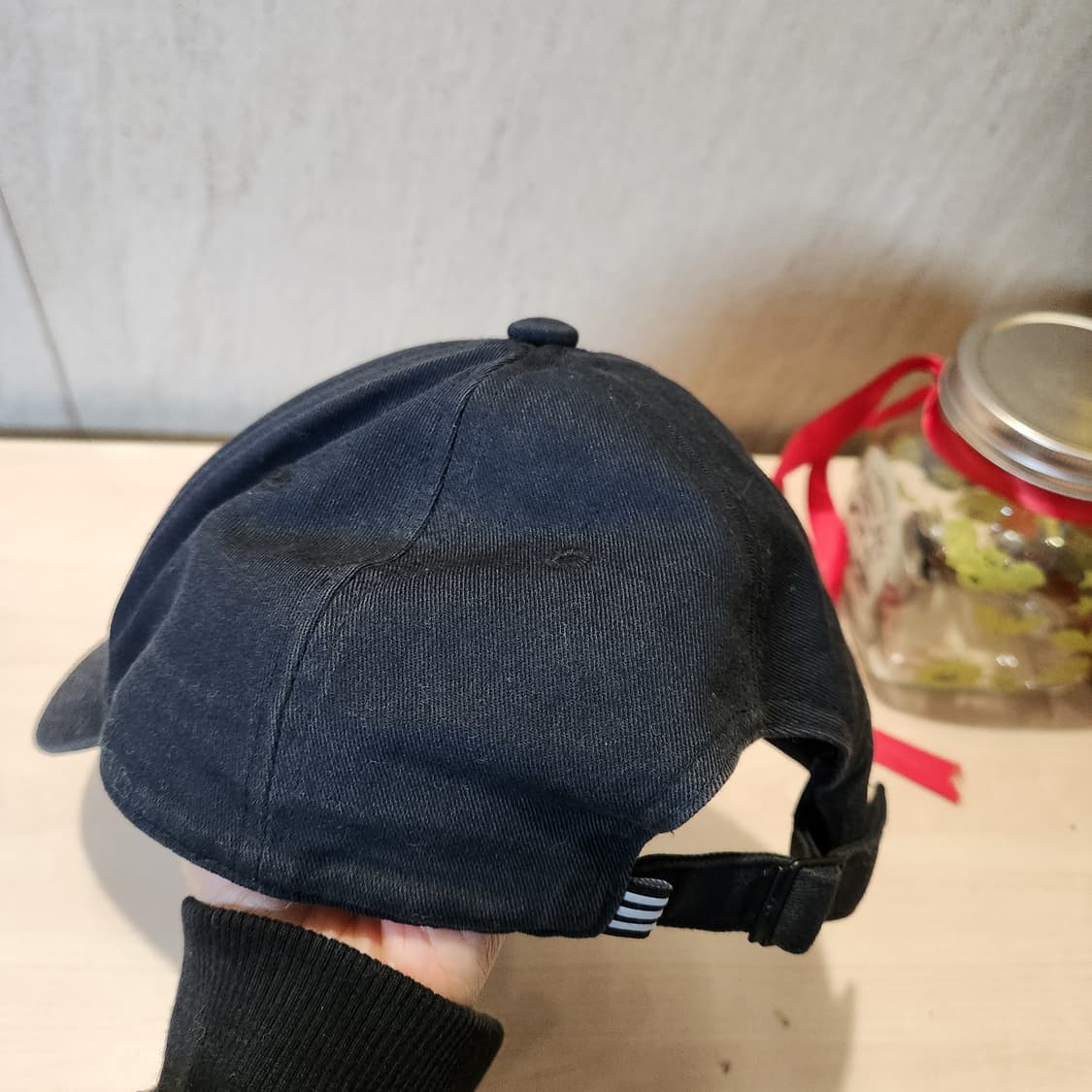 adidas 오리지널 트레포일 블랙 볼캡 | 클래식 로고 상품이미지3