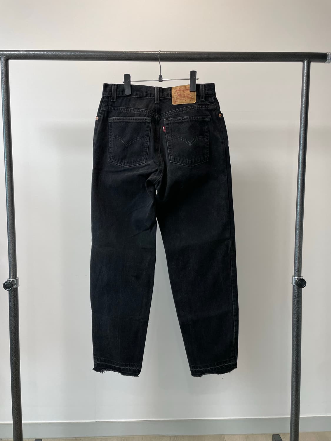 (S) Levis 리바이스550  usa 릴렉스핏 블랙 데님팬츠 상품이미지2