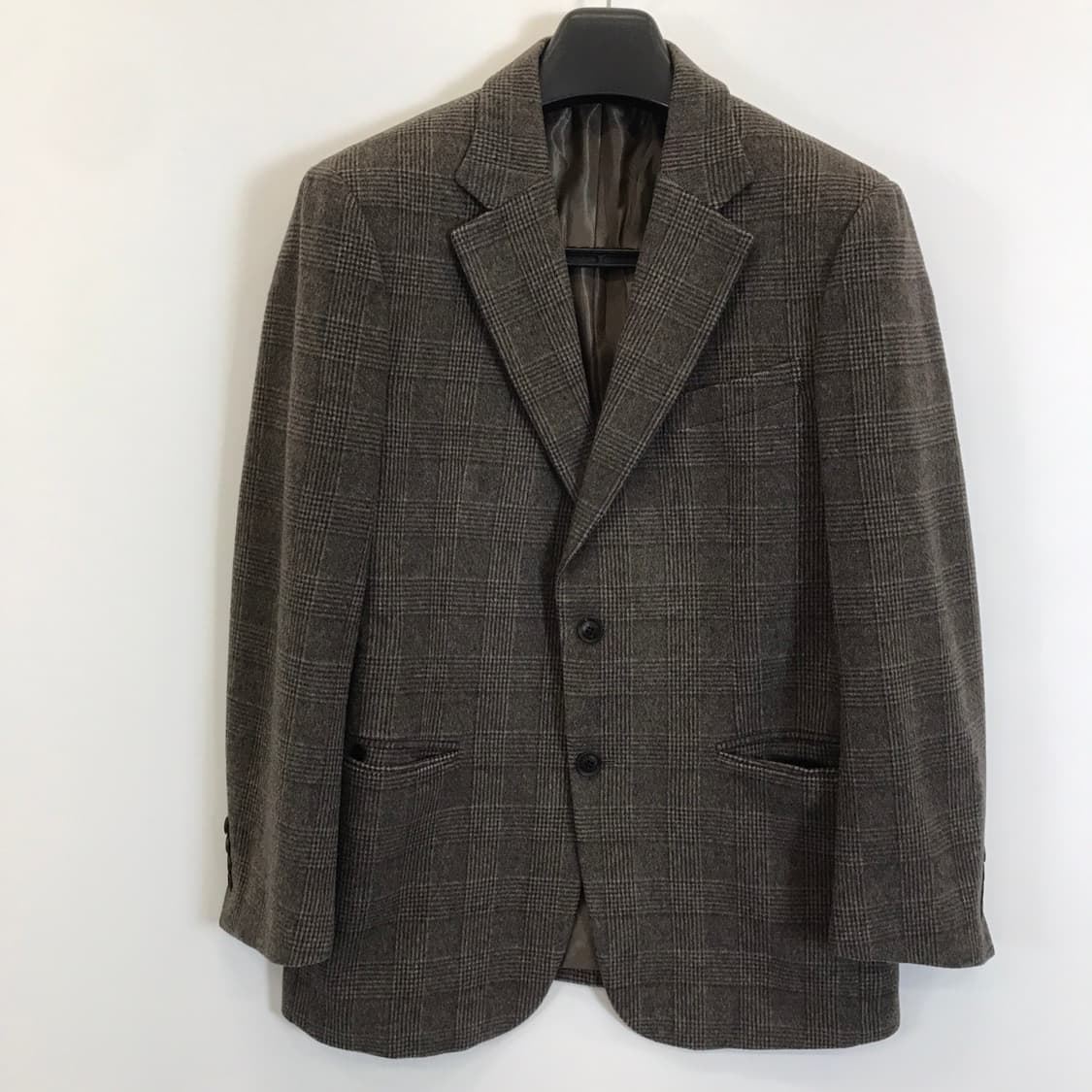 닥스 DAKS 캐시미어 체크모직자켓 [남성95] 상품이미지1