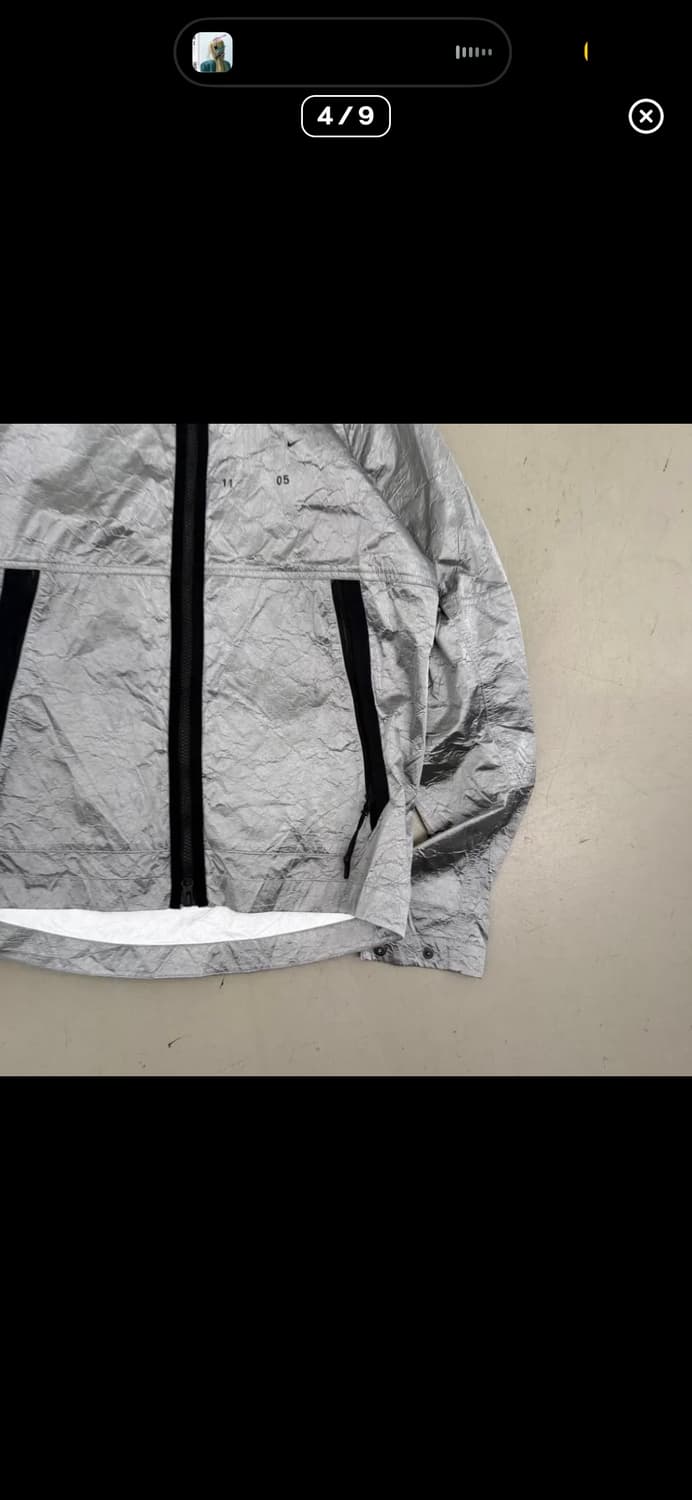 나이키 태크팩 리플렉터 실버 바람막이 상품이미지4