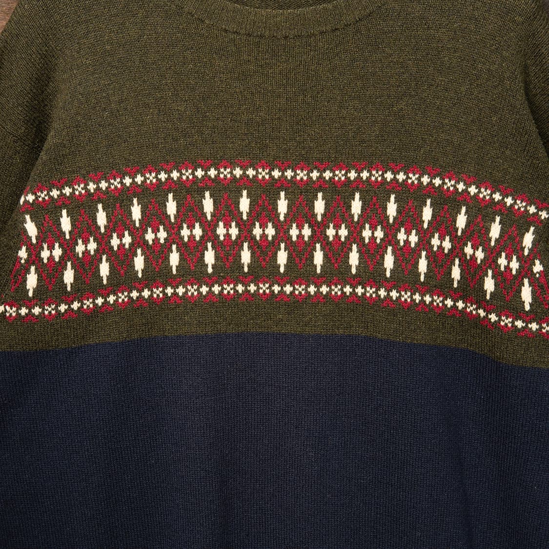 [110] 90s Chaps 챕스 랄프로렌 페어아일 울 니트  상품이미지3