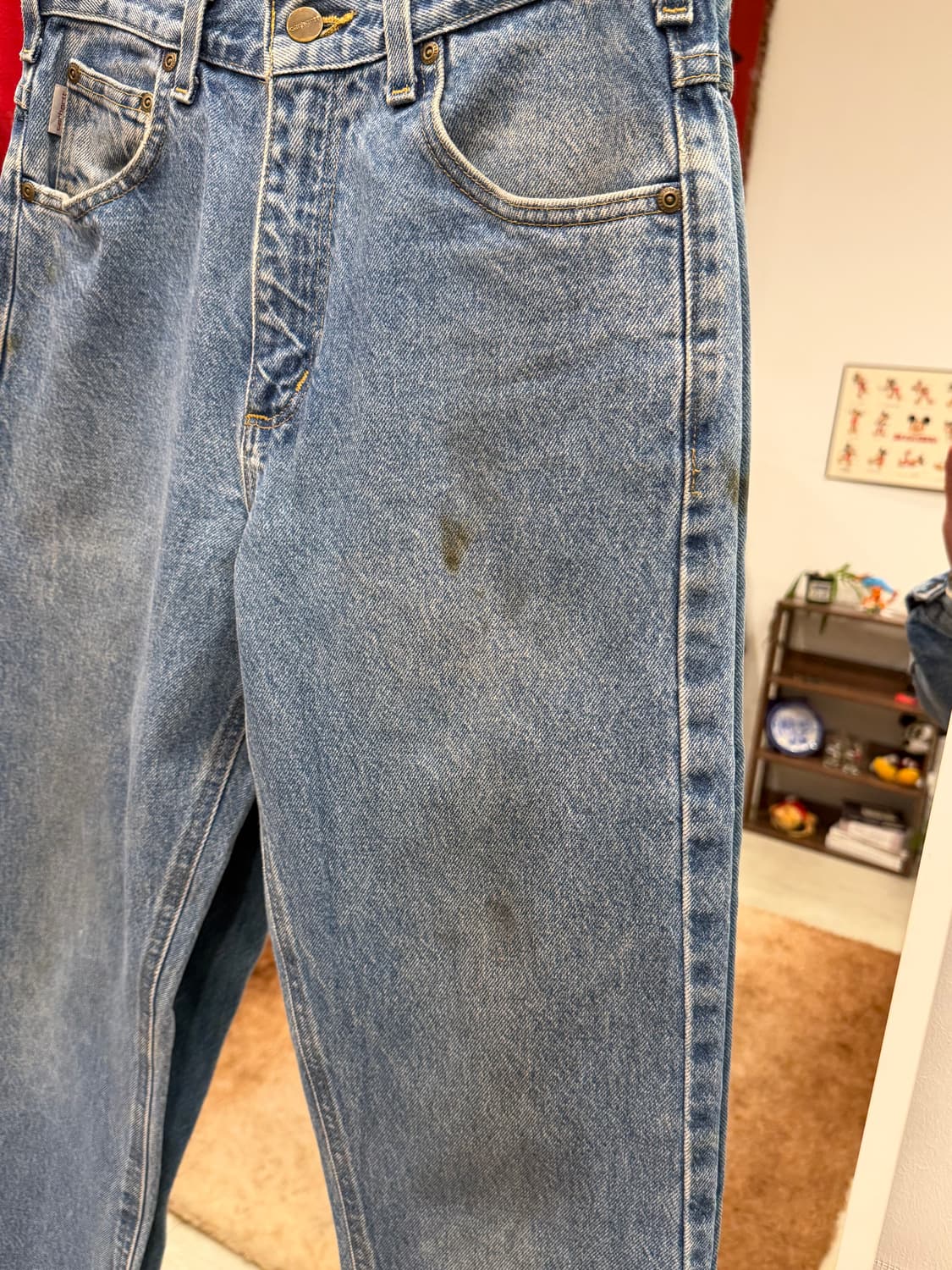 Carhartt 칼하트 빈티지 데님 팬츠 (29-30inch) 상품이미지6