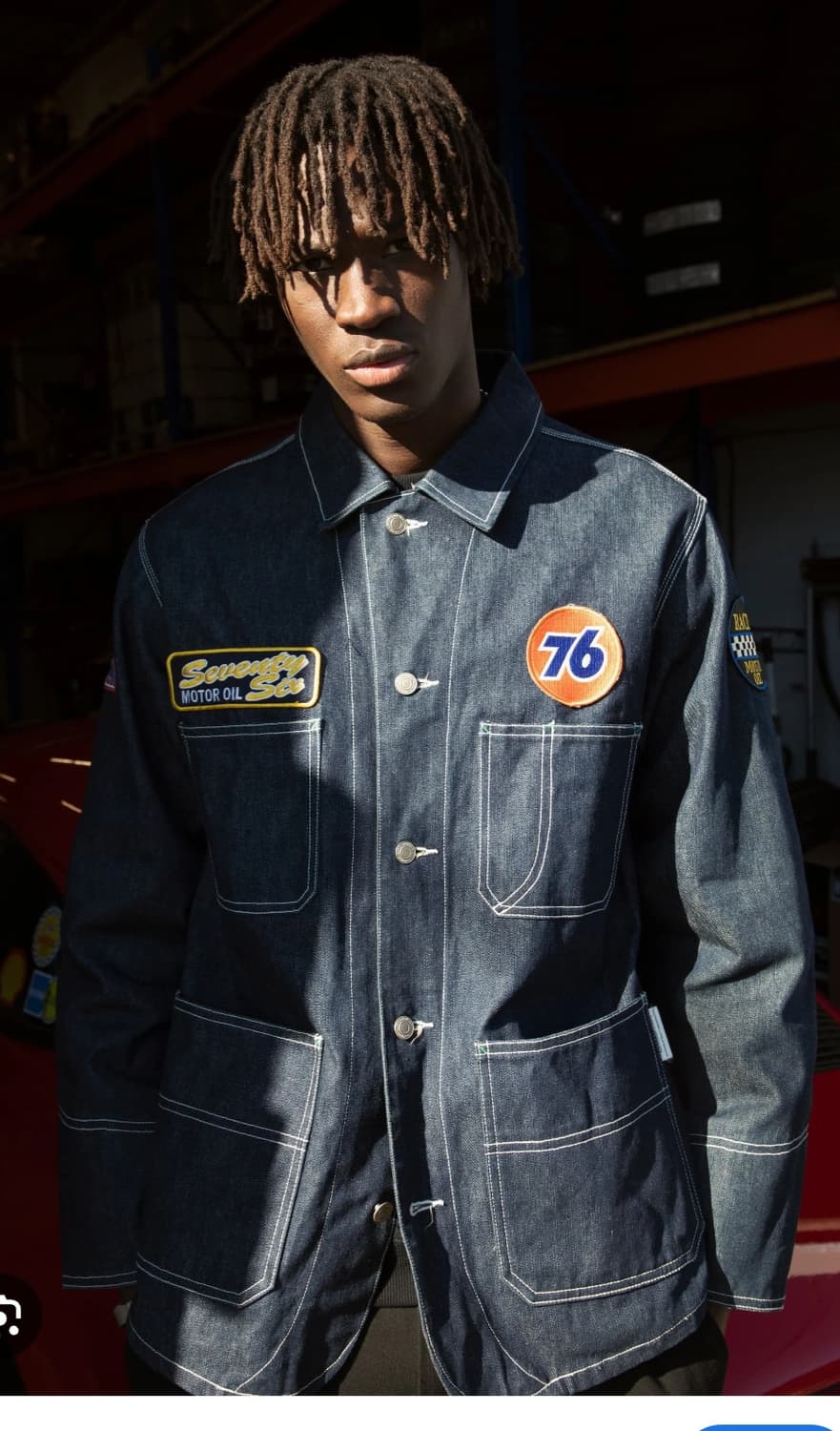 76 Lubricants  데님자켓 상품이미지1