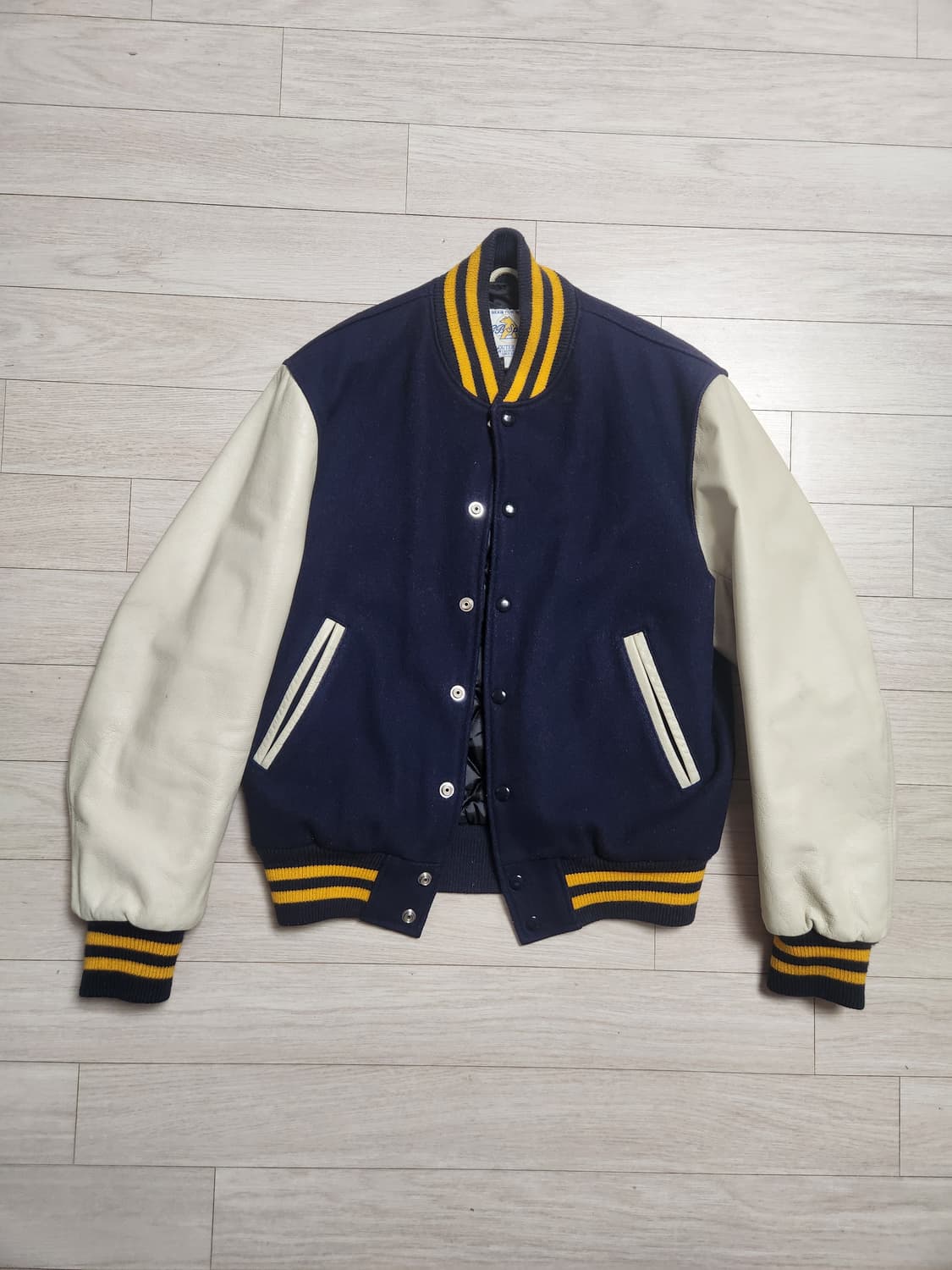 골든베어 바시티 자켓 S사이즈 아키즈스타일 상품이미지1