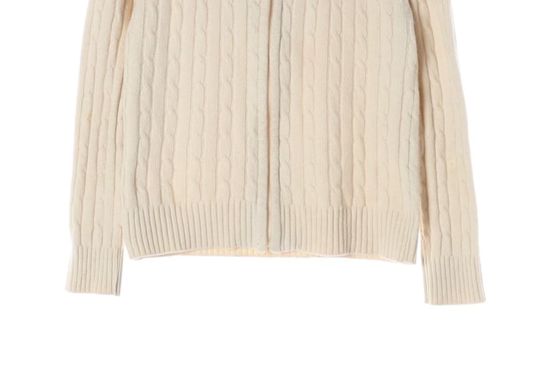 MUG PLUS 빈티지 니트 후드집업 M 상품이미지4