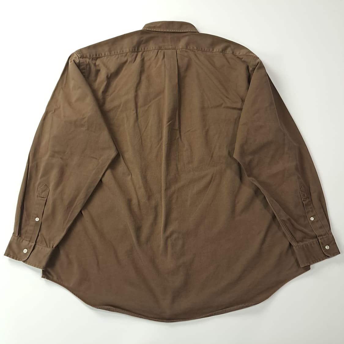 CJ180 2XL 폴로 빅사이즈 90s 브라운 셔츠 남방 상품이미지6