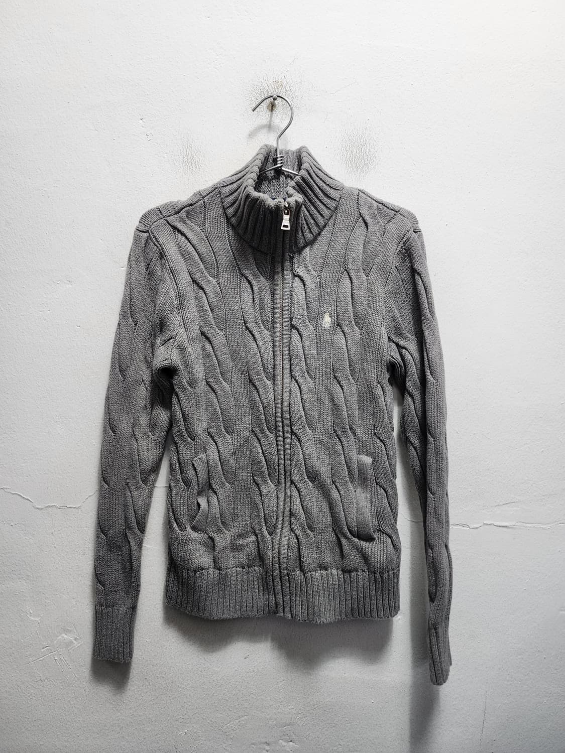 폴로 랄프로렌 케이블 니트 집업  상품이미지1