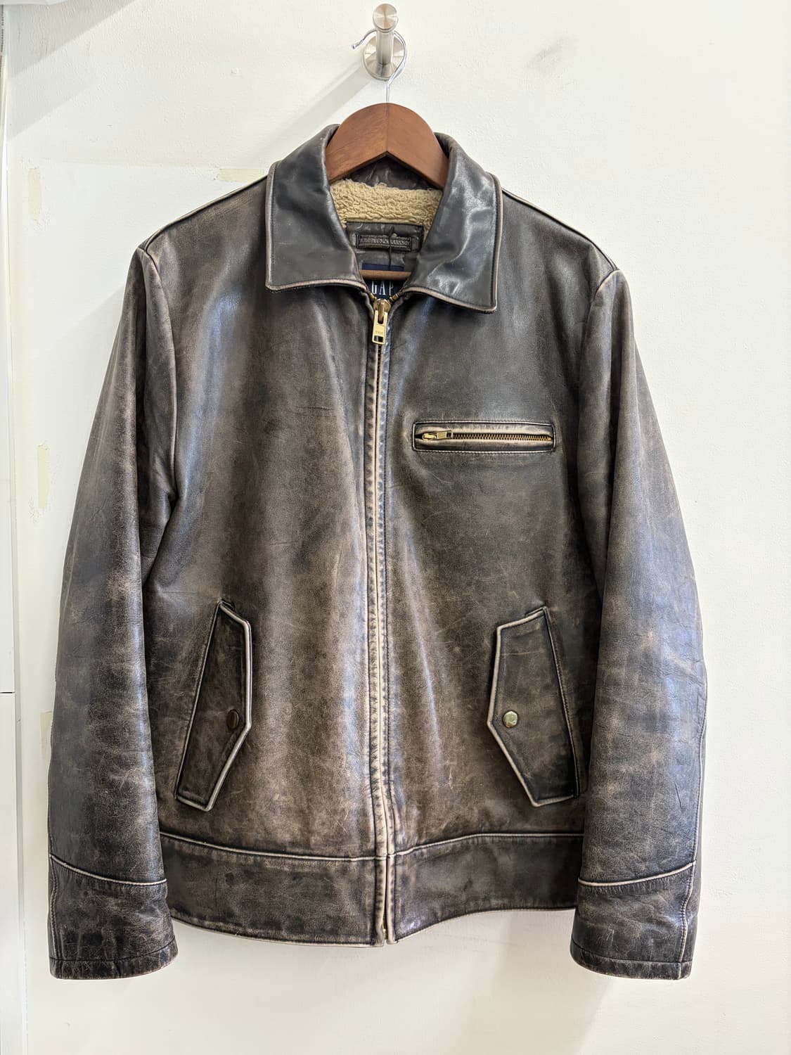 N6. 올드갭 가죽자켓 상품이미지1