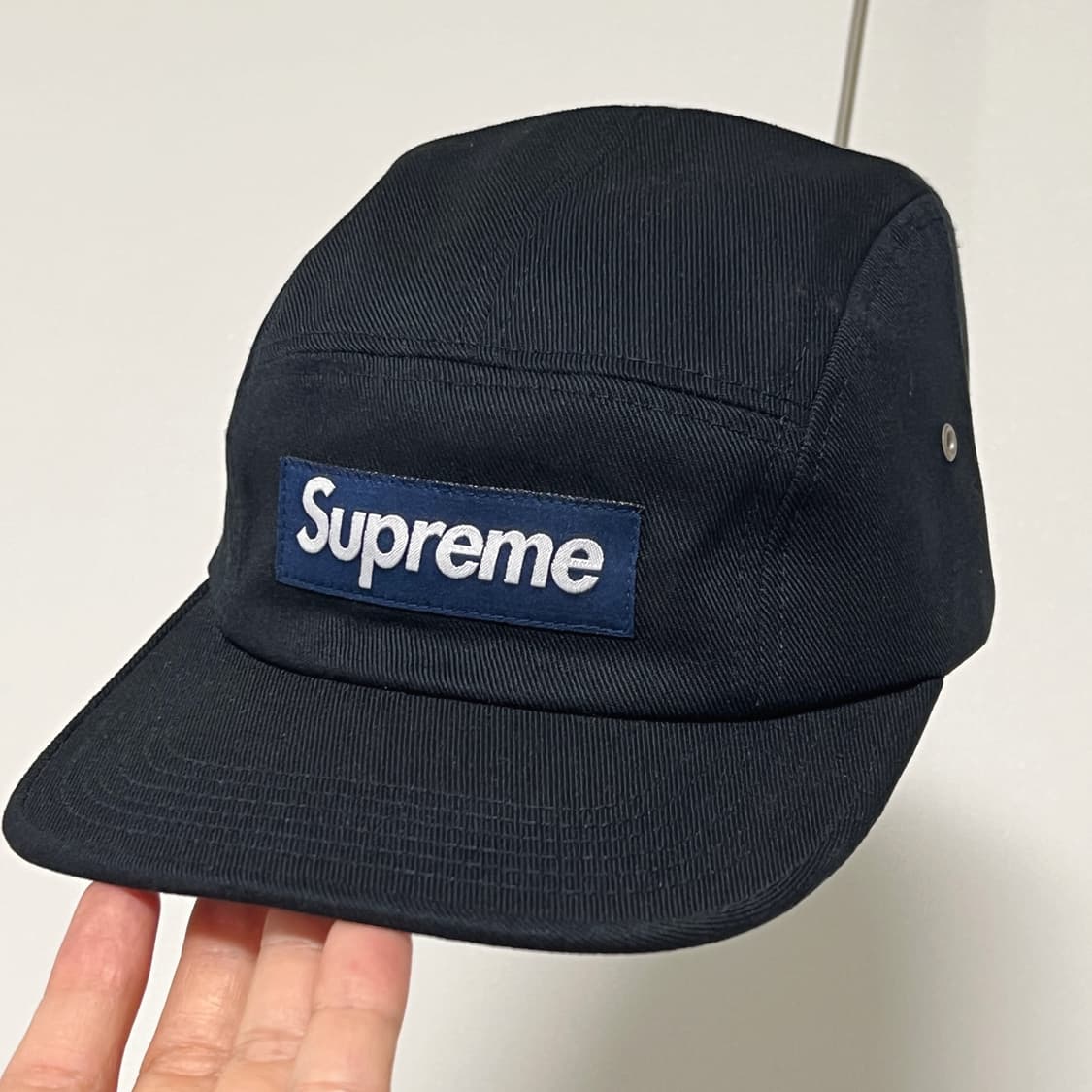 슈프림 2007 5패널 캠프캡 네이비  상품이미지2