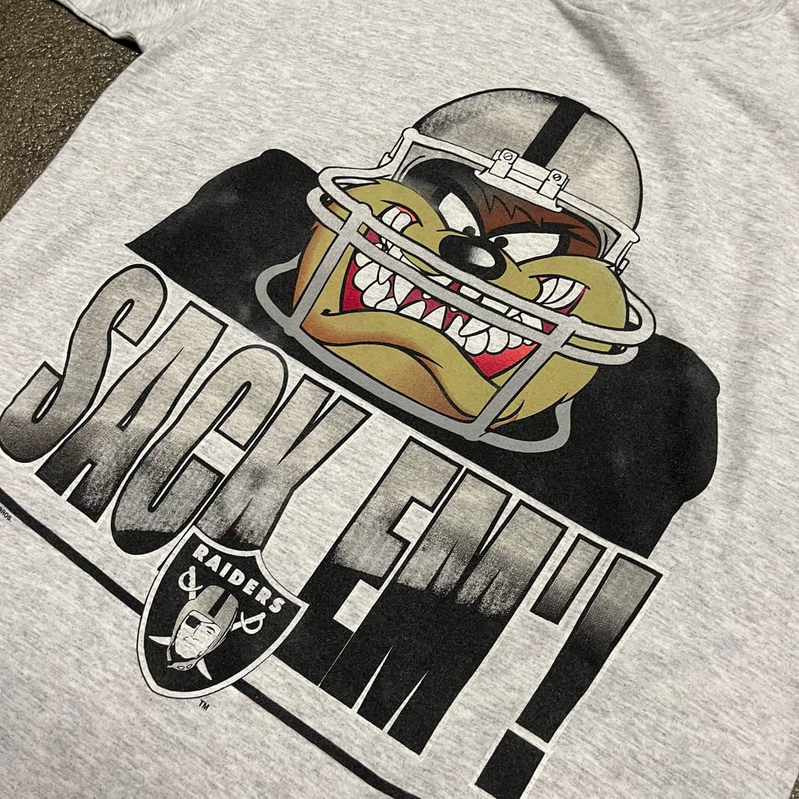 90s 테즈 NFL 레이더스 티셔츠 (105) 상품이미지1