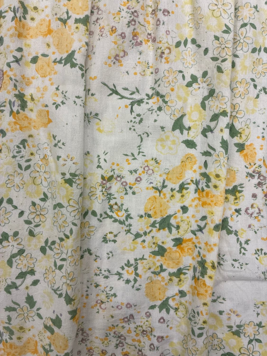 OS)Japanese vintage 여성 꽃 펀칭 디테일 플라워 나시 원 상품이미지4