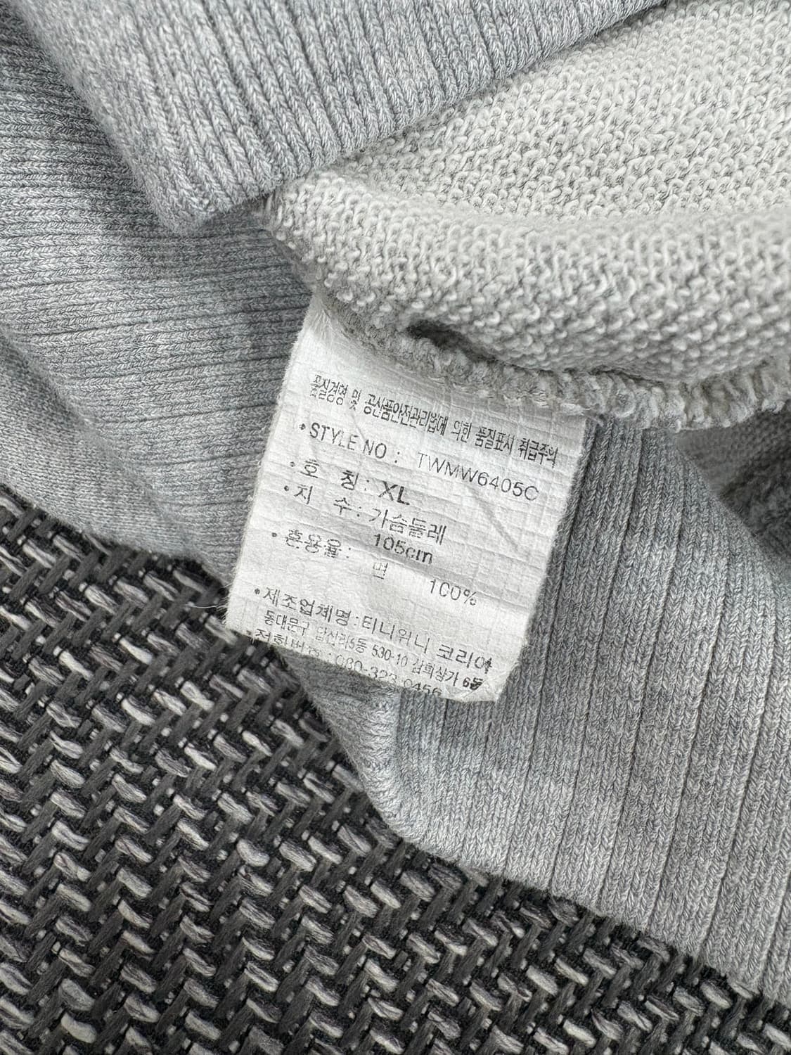  티니위니 후드티 그레이xl 상품이미지5