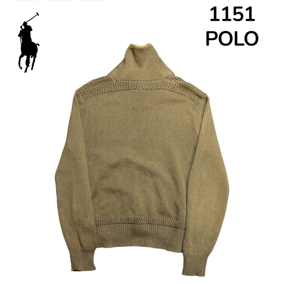 대장급 폴로 랄프로렌 브라운 아카이브 니트 XL 상품이미지3