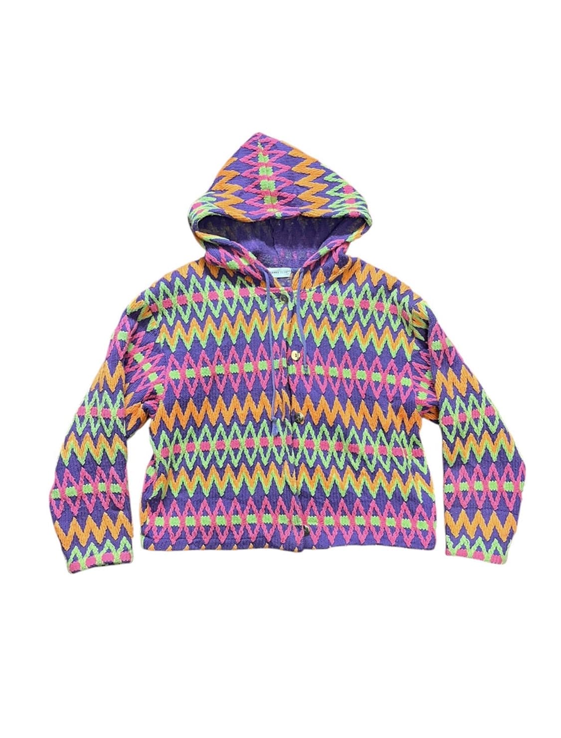 MULTI PATTERN HOOD JACKET 상품이미지1