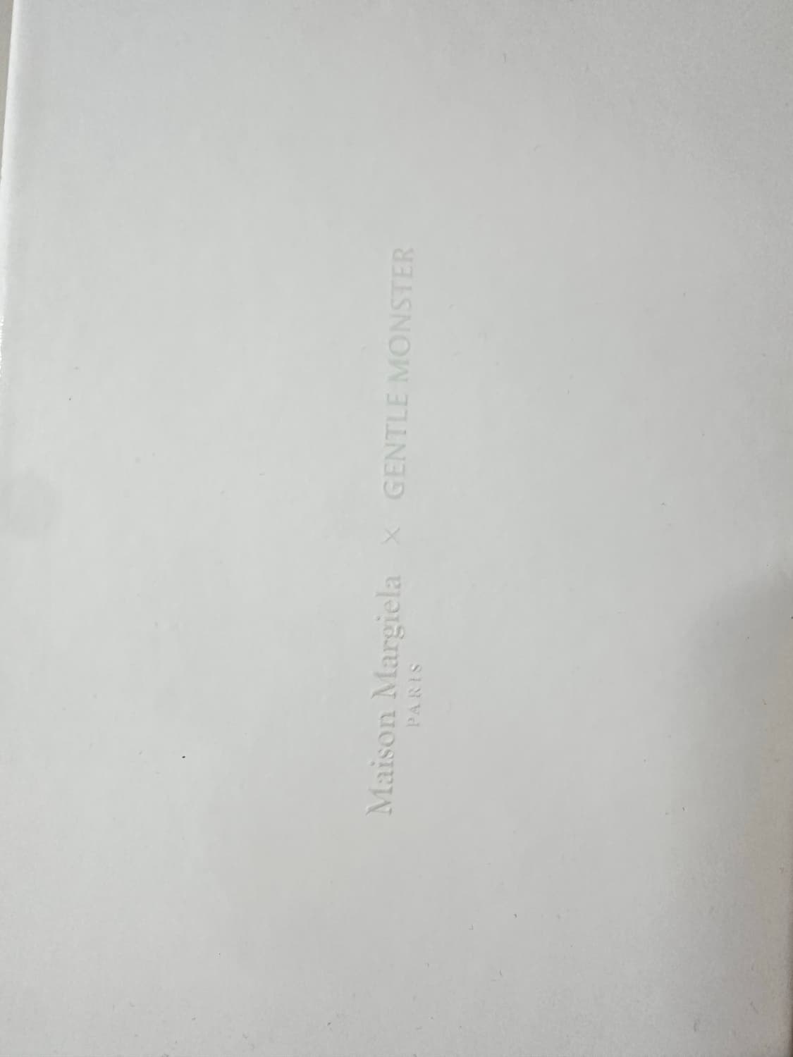 젠틀몬스터x마르지엘라 MM212 블랙 클리어 상품이미지8