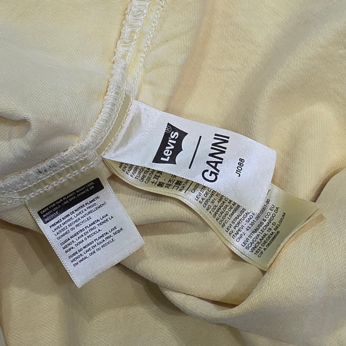 LEVI'S X GANNI SAWTOOTH TRAPEZE DRESS- M 상품이미지10