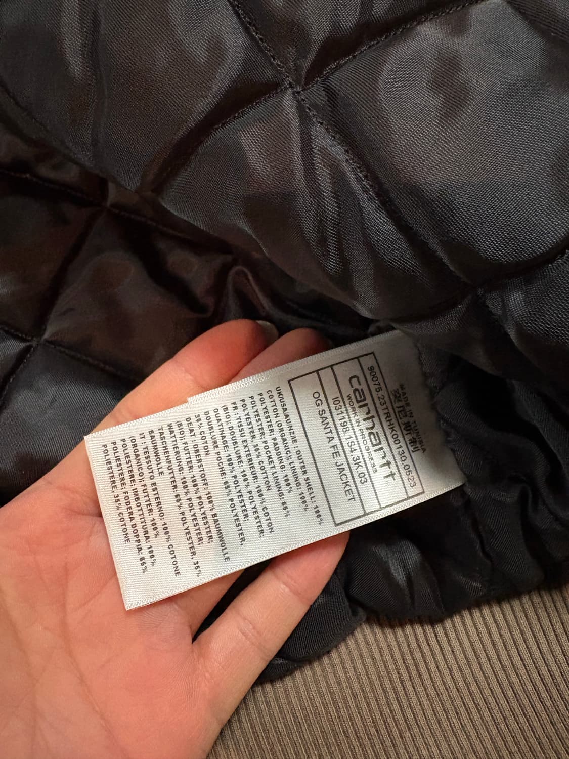 칼하트 윕 산타페 자켓 (바리스타 컬러) S사이즈 상품이미지5