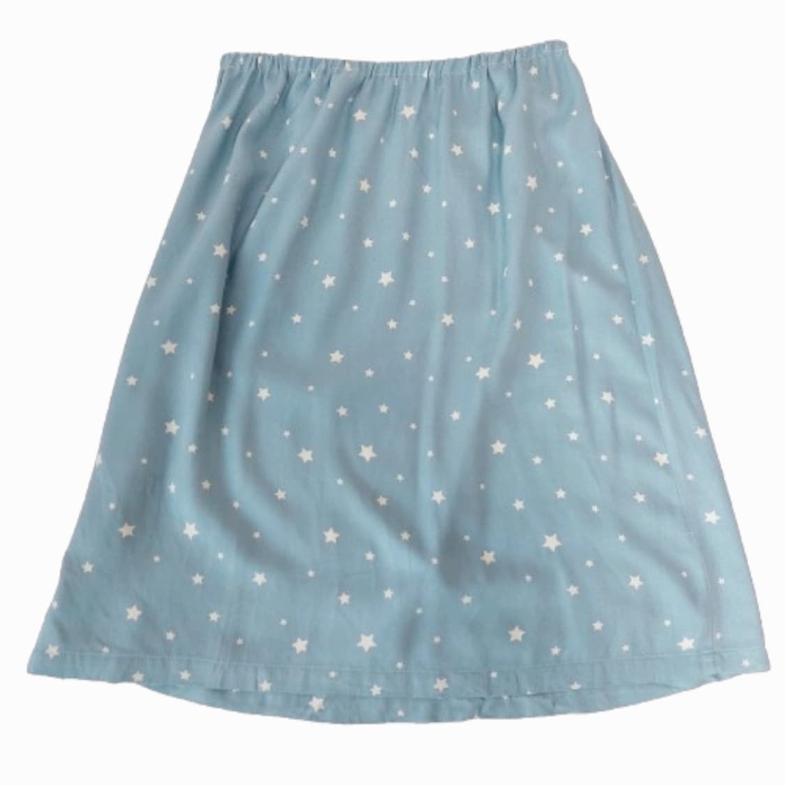 모리걸 너드 별무늬 미디 스커트 레이어드용 상품이미지1