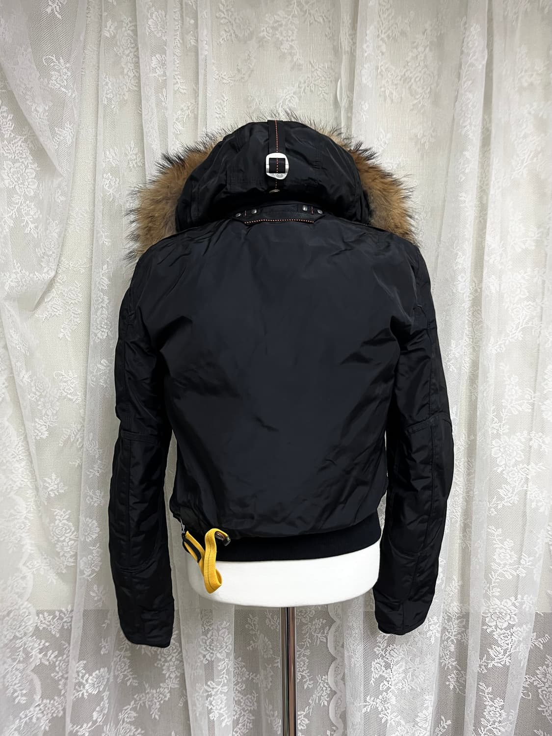 XS) 21FW 파라점퍼스 고비 패딩 점퍼 블랙 상품이미지5