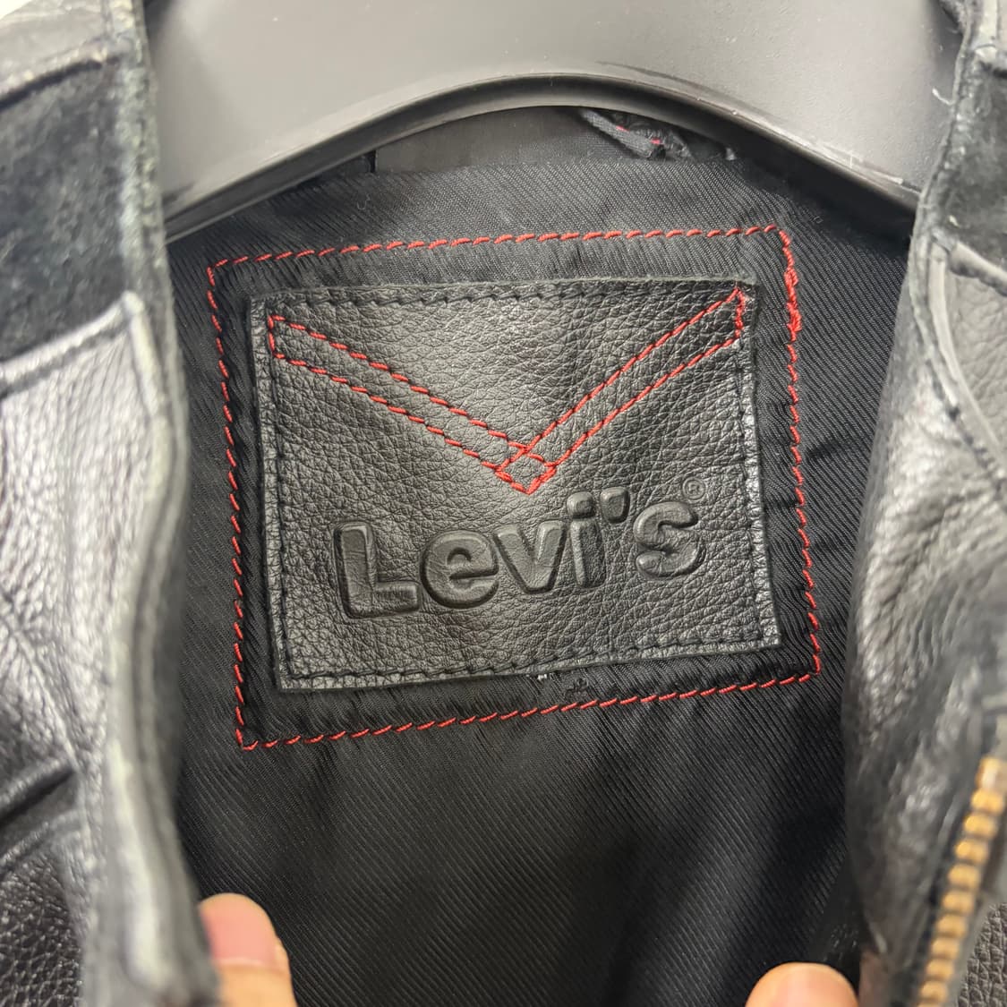 리바이스 소가죽 스웨이드 패널 자켓 상품이미지9