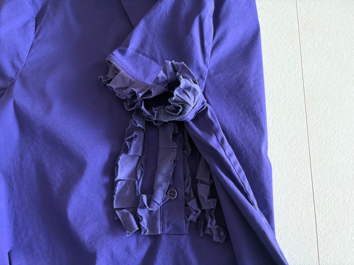 theory) ruffle front blouse 상품이미지4