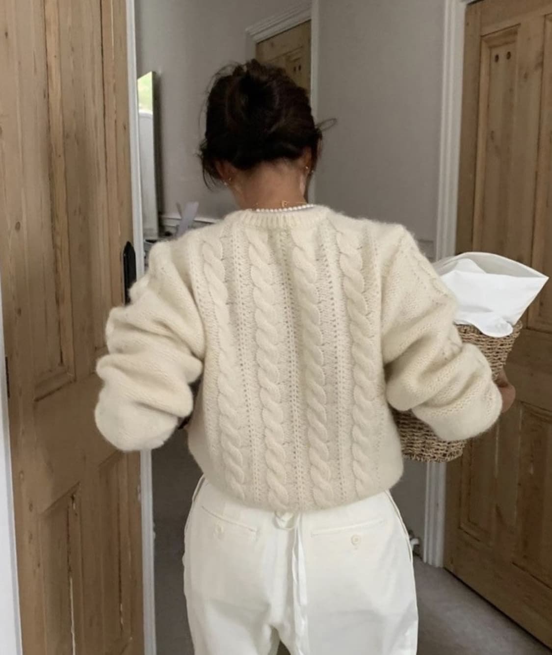 더바넷 포프 케이블 니트 상품이미지2