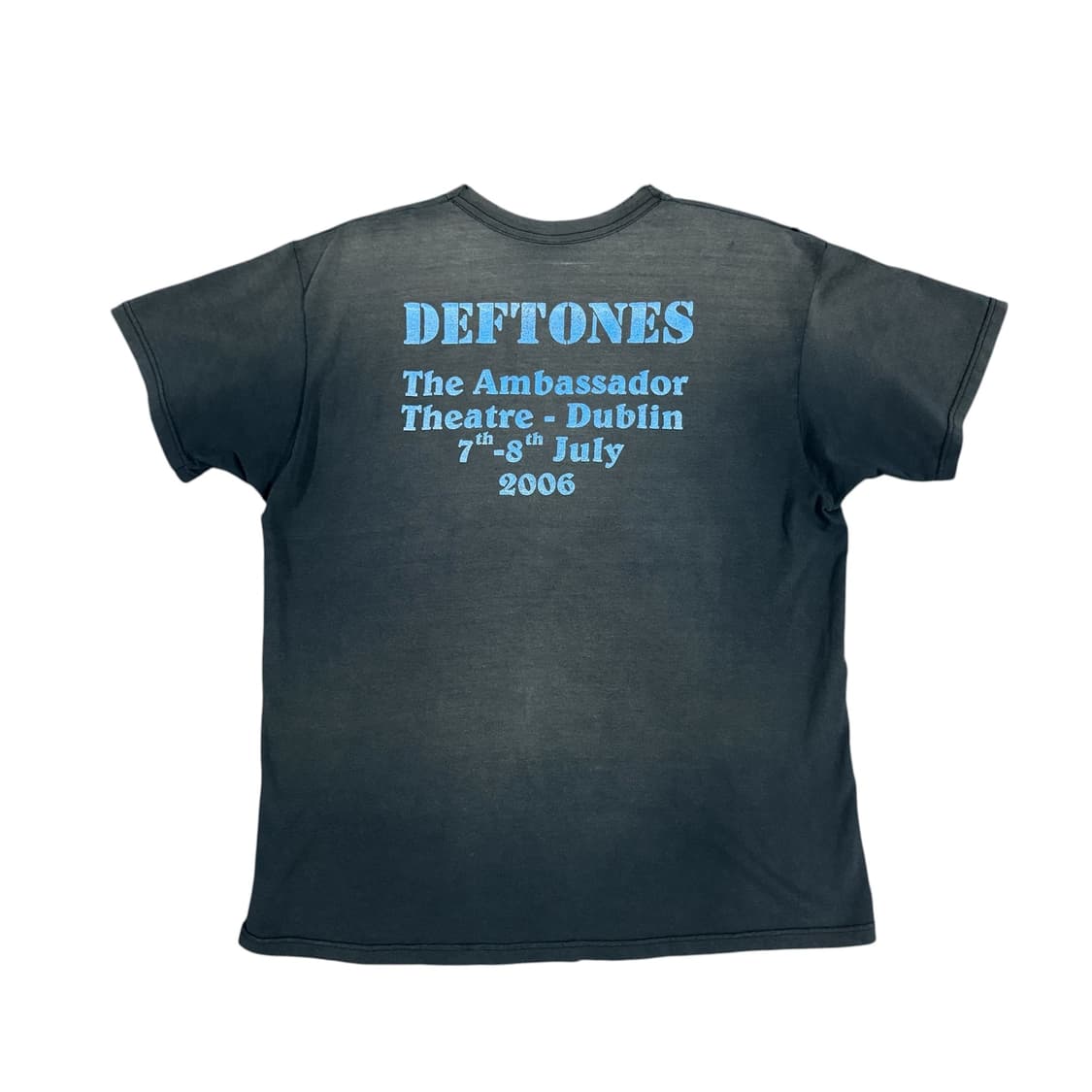 빈티지 데프톤즈 티셔츠 Deftones Euro Tour 2006 상품이미지2