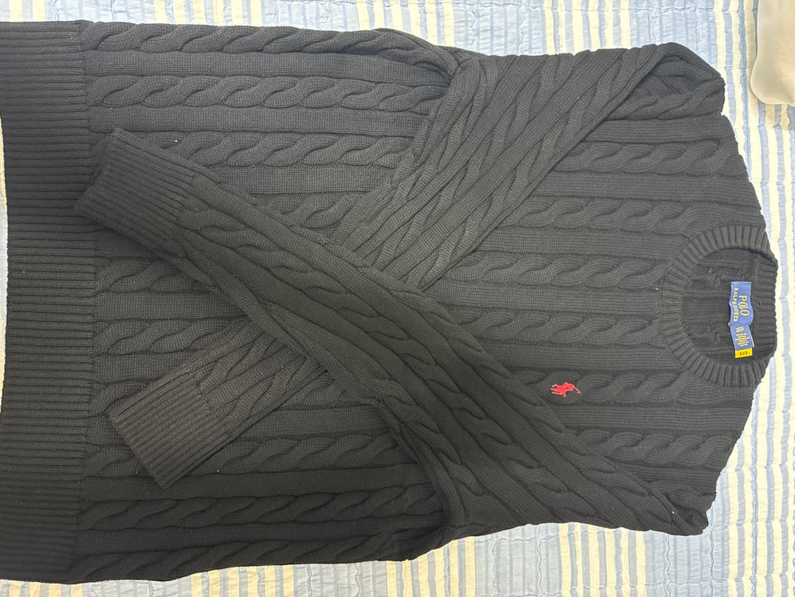 폴로 케이블니트 상품이미지1