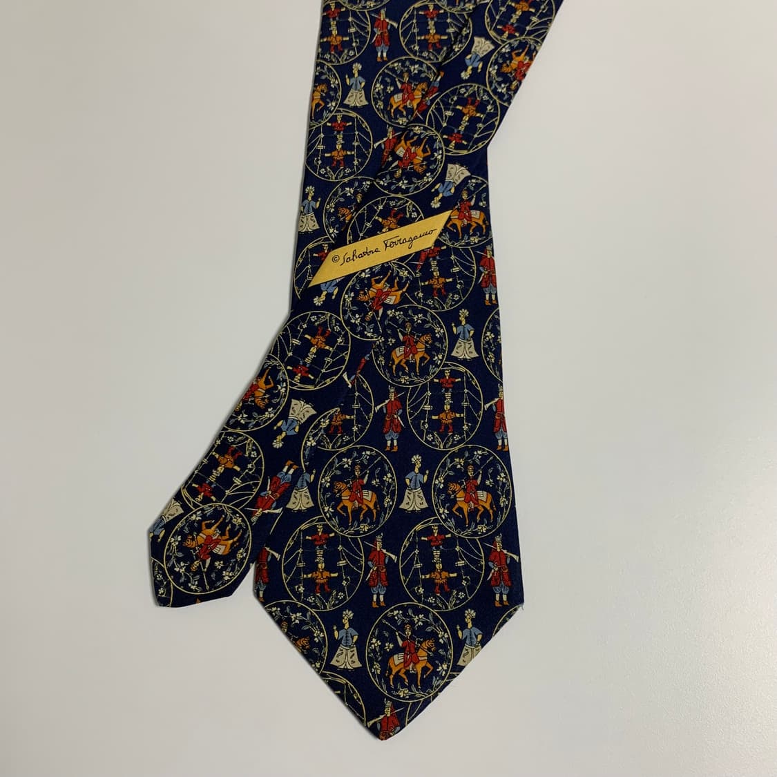 살바토레 페레가모(Ferragamo) 빈티지 정장넥타이 명품 A등급 상품이미지3