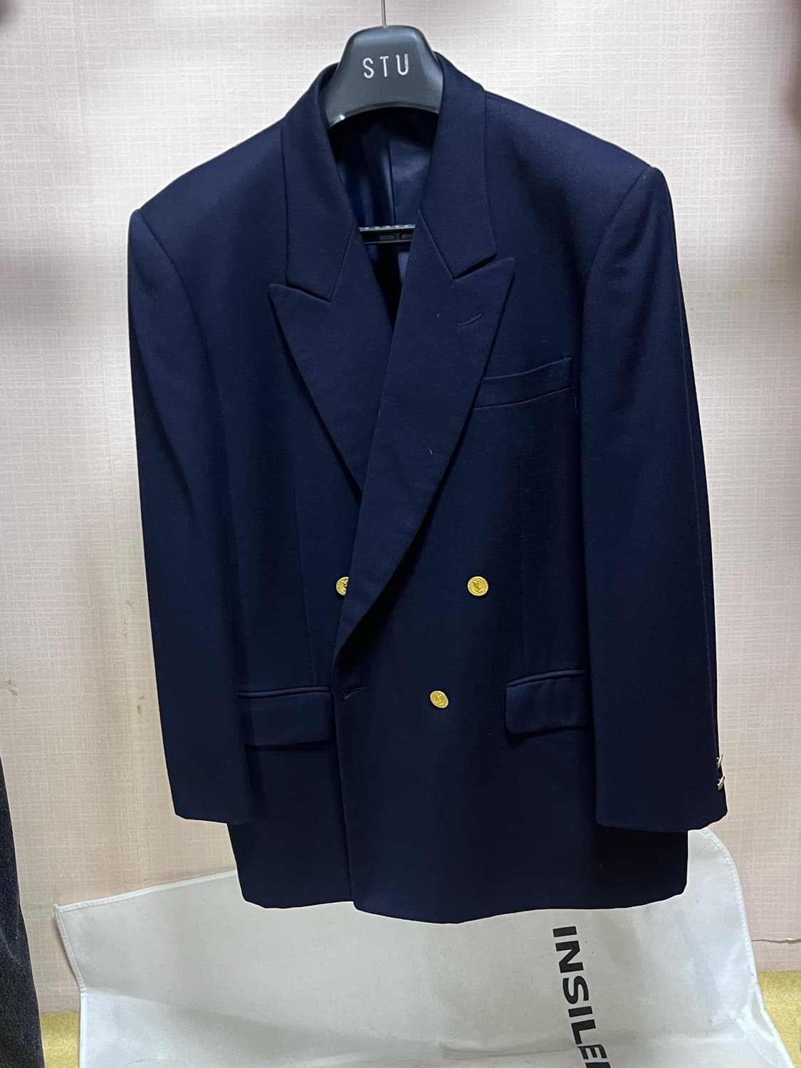 입생로랑 금장 더블 블레이저  상품이미지1