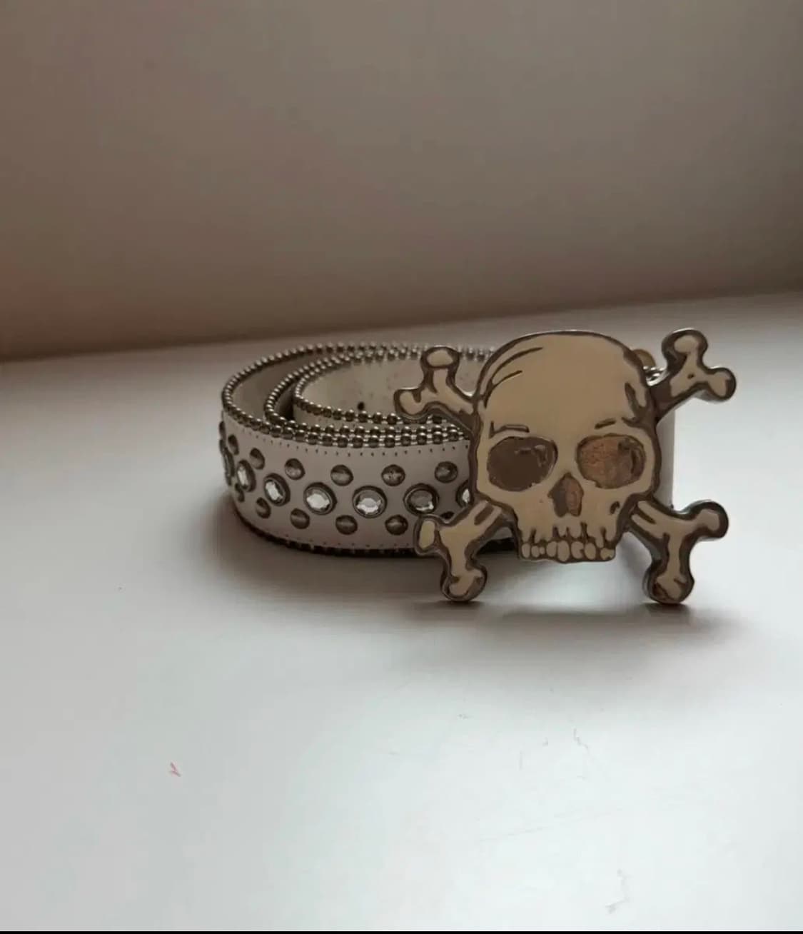 빈티지 해골 벨트 상품이미지1