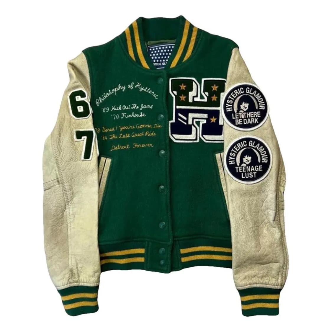 히스테릭글래머 스타디움 자켓 상품이미지1